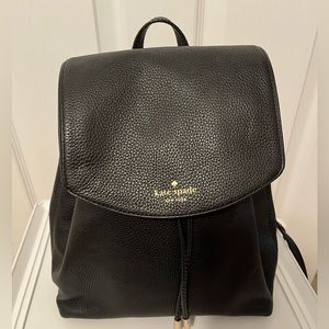 Black Kate Spade Backpack